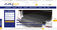 Desktop Screenshot of kofferraumwannen.de